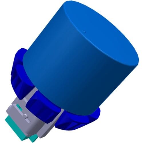 AEG knop, index, wit, 140234535049