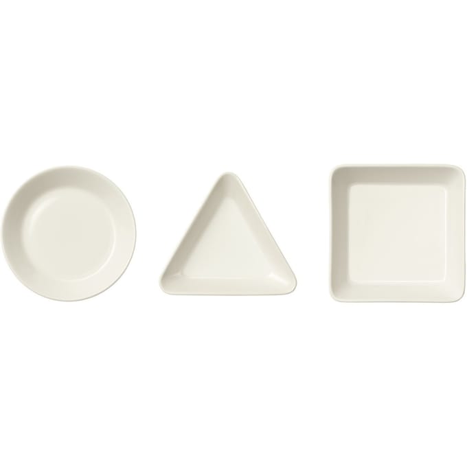 Iittala Teema Serviesset - Tapas Schaaltjes - Serveerschaaltjes - Wit - 3-delig