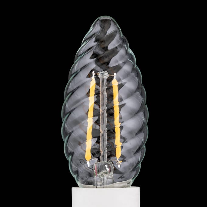 ORION LED kaarslamp E14 3W 2.700 K filament gedraaid