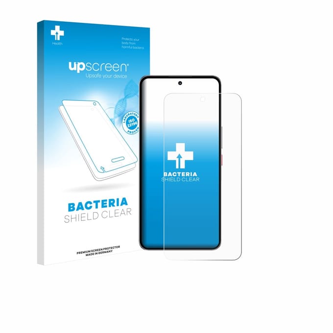 upscreen - Screenprotector voor Nubia Neo 3 GT 5G - Folie Beschermfolie transparant antibacterieel