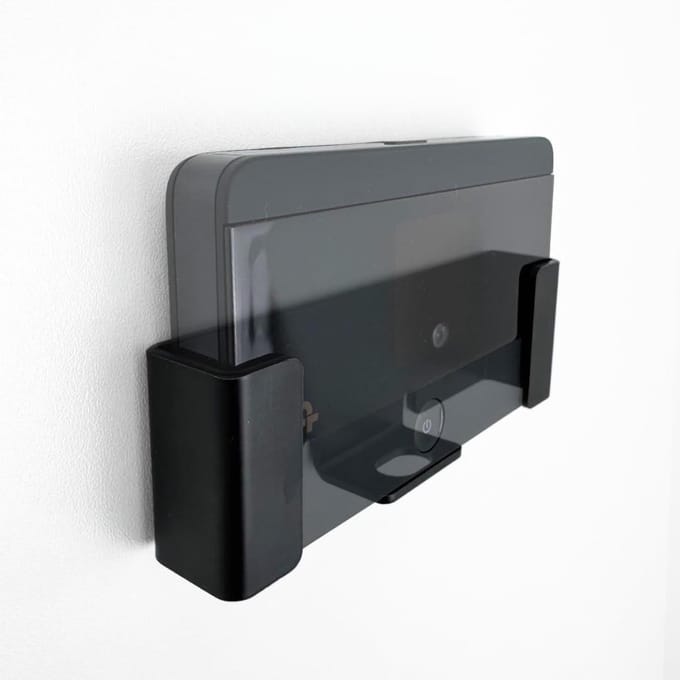 Router Houder - Wandmontage Beugel - Wifi Overal - Metaal Poedercoating - 11 x 4 cm - Mat Zwart