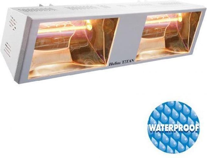 Garage / loods / bedrijfshal / schuur verwarming 4000 Watt Helios TITAN EHT2 40