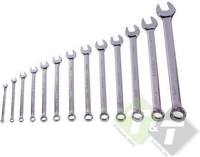 Steekringsleutel, extra lang, 3/8 Inch