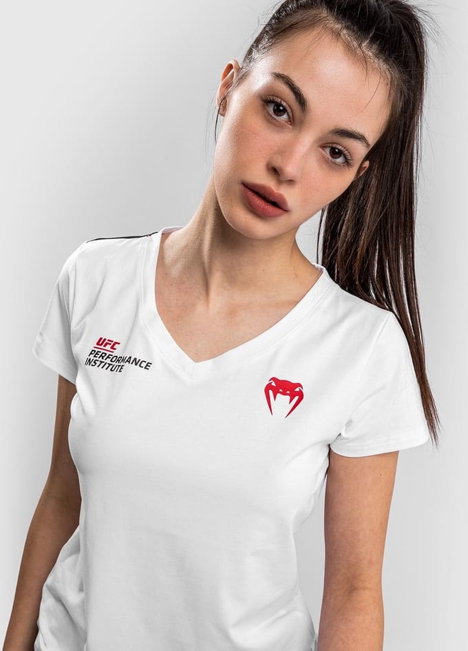 UFC Venum Performance Institute T-Shirt Dames Wit - XL