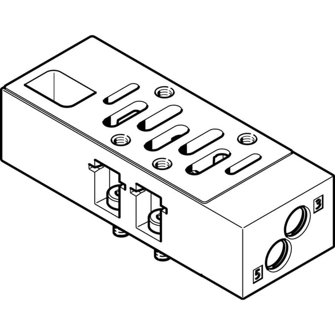 Festo Smoorplaat- 555788