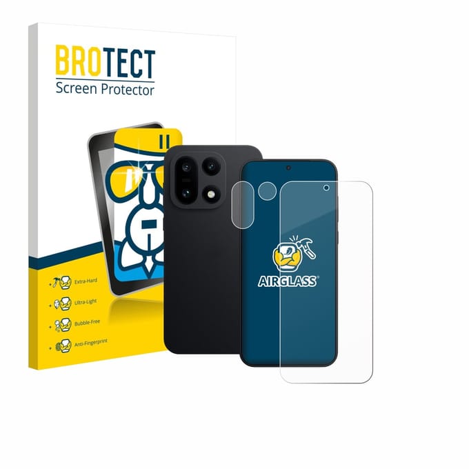 Screenprotector voor OnePlus 15 (Voor+Camera) Beschermglas transparant
