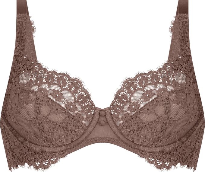 Hunkemöller Niet-voorgevormde beugel bh Daisy Bruin