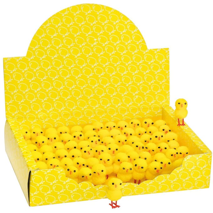 VBS Pompom kuikens "Hoogte 3,5 cm"