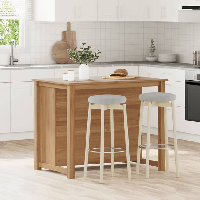 Îlot de cuisine PANAMA 112 x 77 x 90 cm Bois de Pin Massif