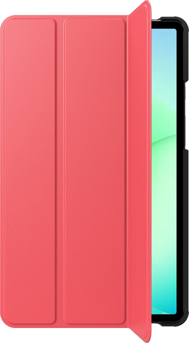 Just in Case tablet Hoes geschikt voor Samsung Galaxy Tab A11 - TriFold Bookcase - Rood