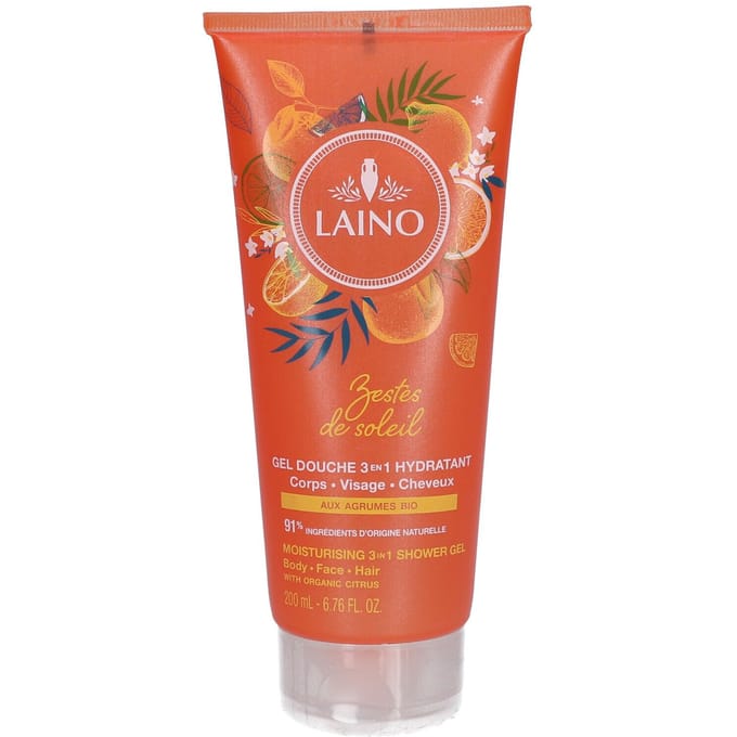 Laino Bio Citrus Hydraterende 3 in 1 Douchegel 200