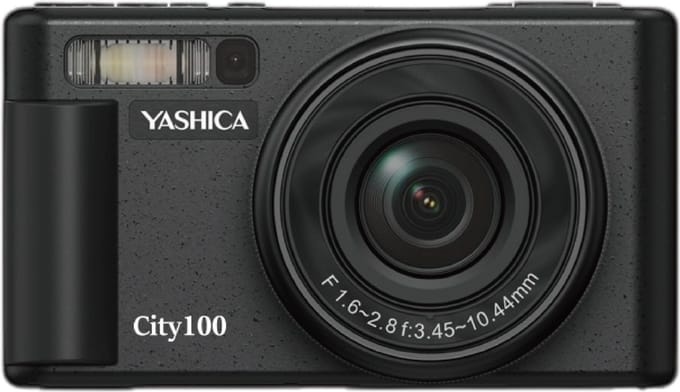 Yashica City 100 Compactcamera 72 MP CMOS Zwart