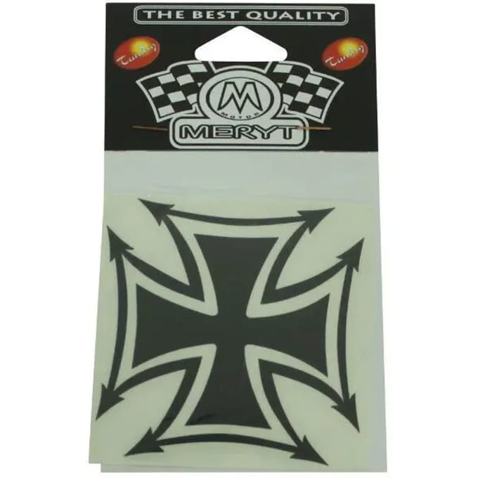 Motorfiets stickers Meryt Dessin Croix De Fer