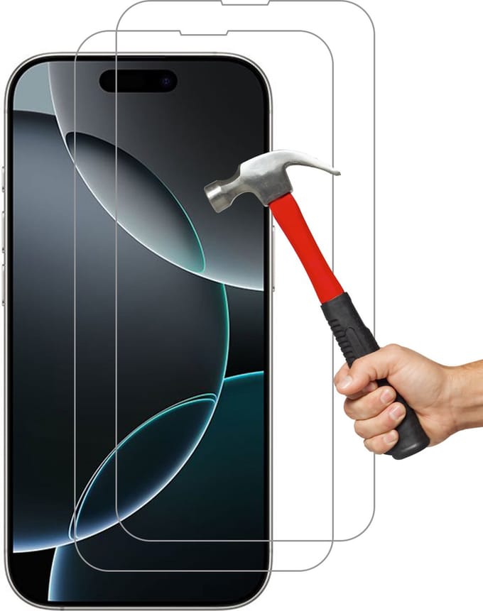 Screenprotectors Geschikt voor iPhone 16 Pro Arara Screenprotectors Beschermglas - 2 stuks