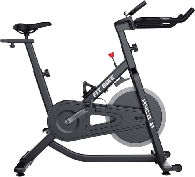 FitBike Race 2 - Indoor Cycle - Verstelbaar - Incl. Trainingscomputer