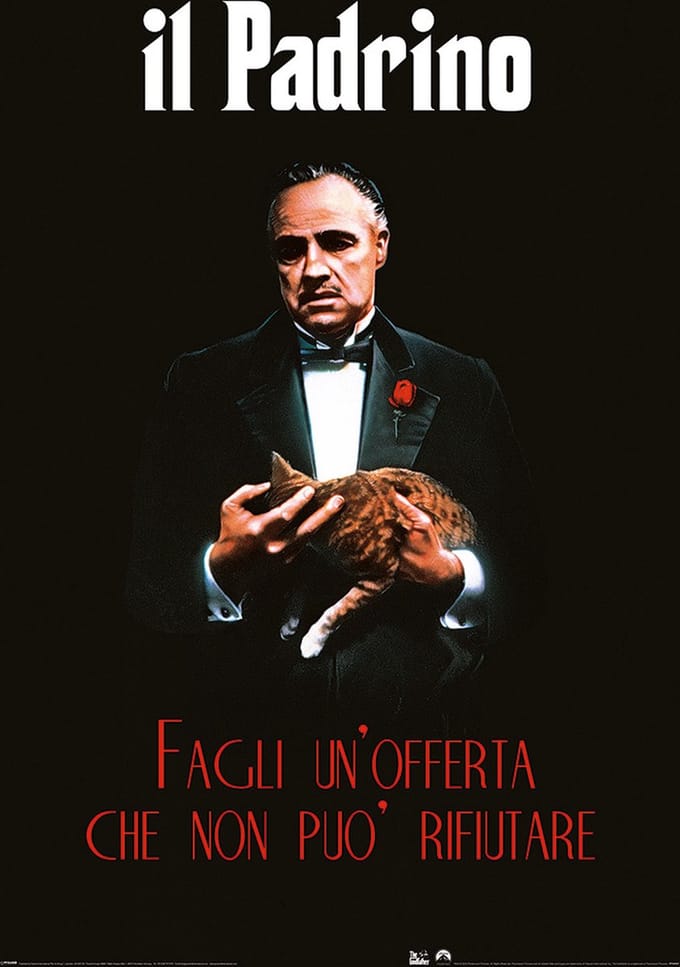 The Godfather Un'Offerta Poster 61x91.5cm