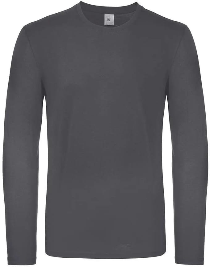 T-shirt met lange mouwen B&C E150