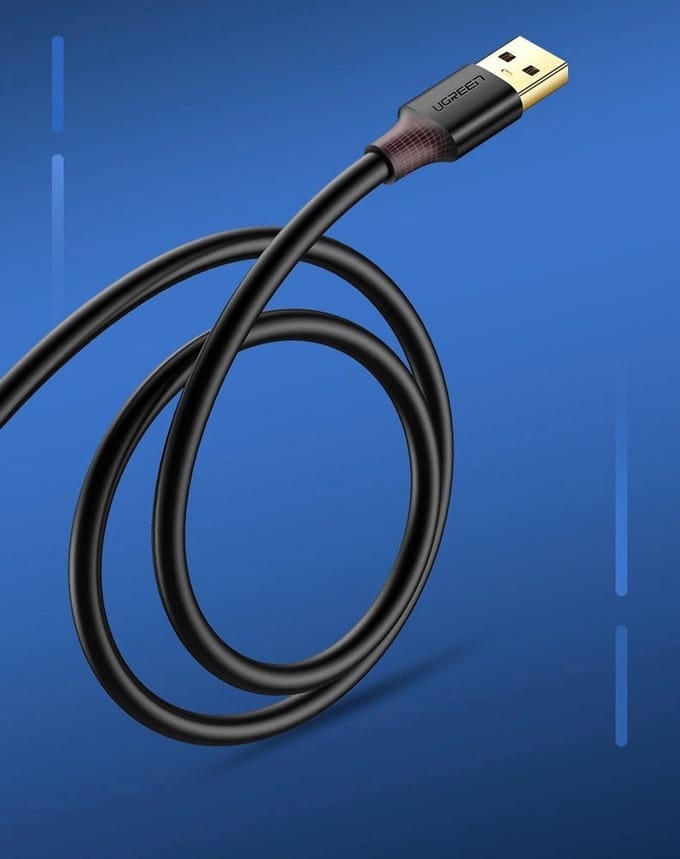 Ugreen - USB verlengkabel - USB naar USB 3.0 - 2 Meter - Zwart