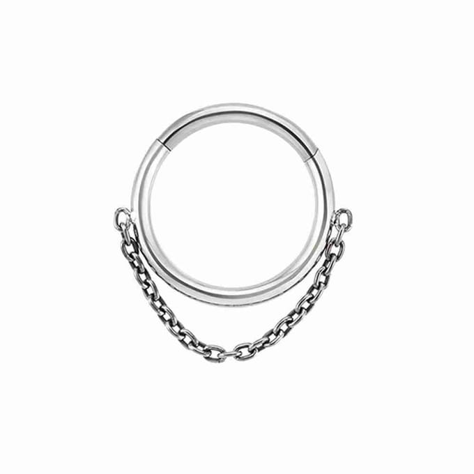 WeLoveSilver - zilverkleurige piercing - chirurgisch staal - 6 mm