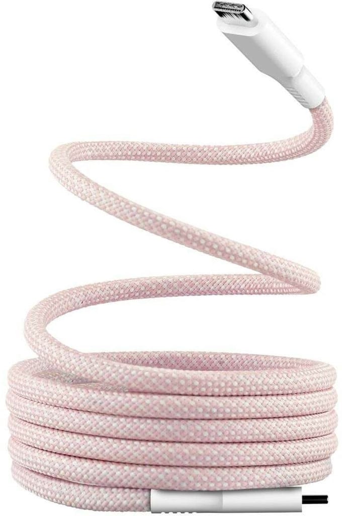 T'nB TCPDMAGPK USB-kabel USB 3.2 Gen 1 (3.1 Gen 1) 1,5 m USB C Roze, Wit