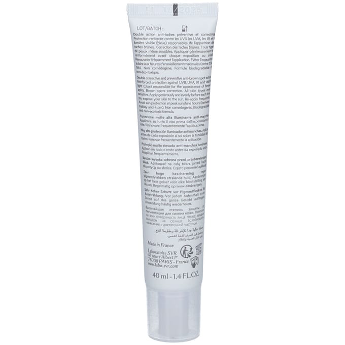 SVR Clairial SPF50+ Dagelijkse UV-beschermingscrème voor hyperpigmentatie 40 ml