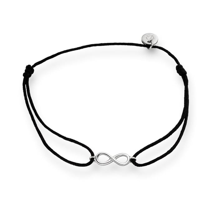 Glanzstücke München Zilveren armband Sterling zilver Textiel