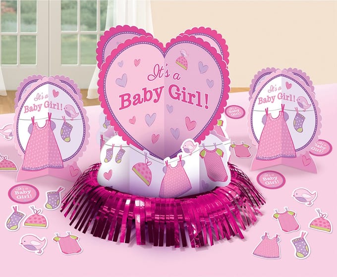 Tafeldecoratie Set Babyshower It's A Girl