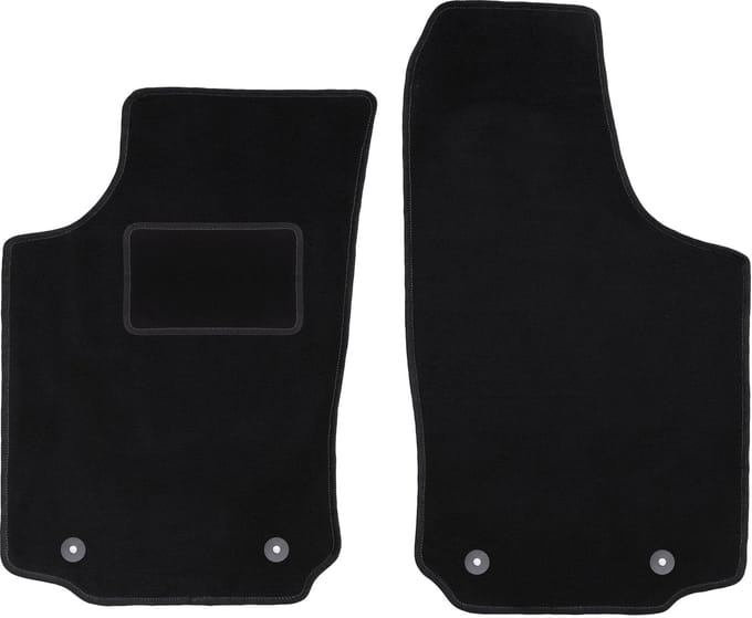 Voormatten zwart voor: Opel Corsa C hatchback (2000-2006)