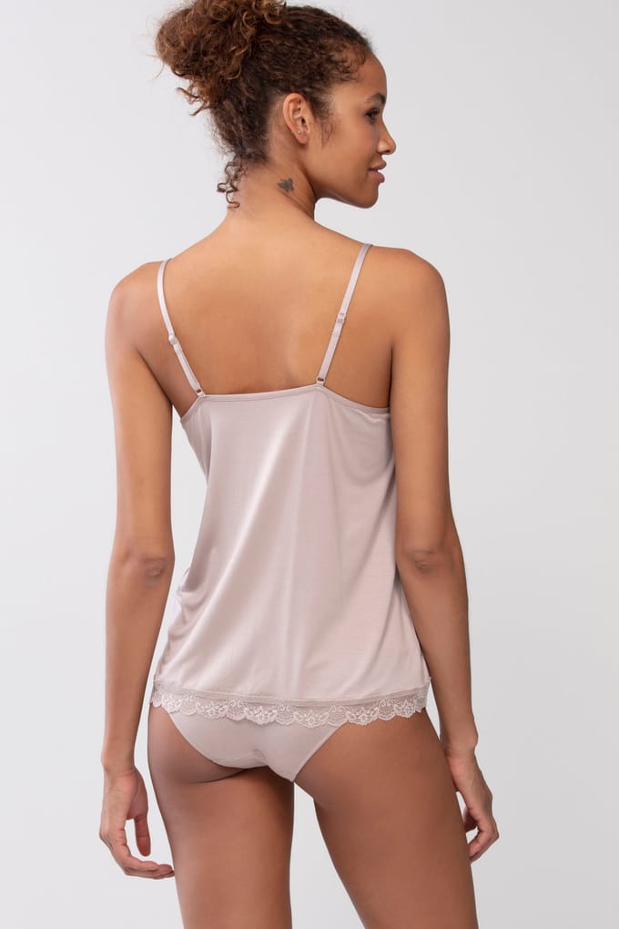 Spaghetti top Serie Luise New Toffee