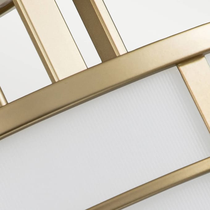 Feiss LED Plafondlamp Fusion | 3X E27 Max 40W | Dimbaar | Painted Natural Brass