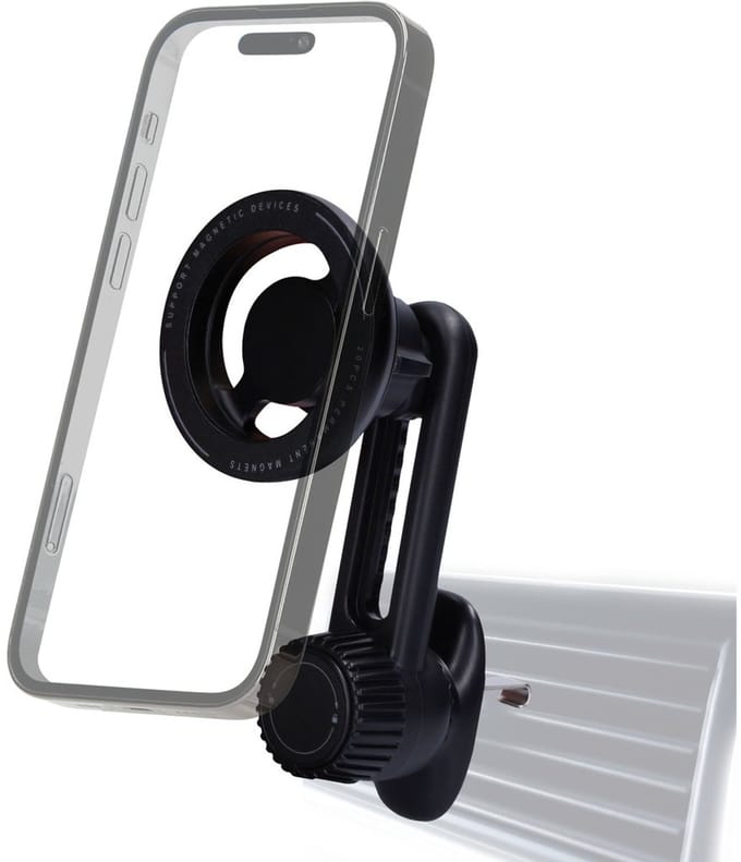 Mobiparts MagSafe Holder with adjustable Air Vent Mount - Zwart