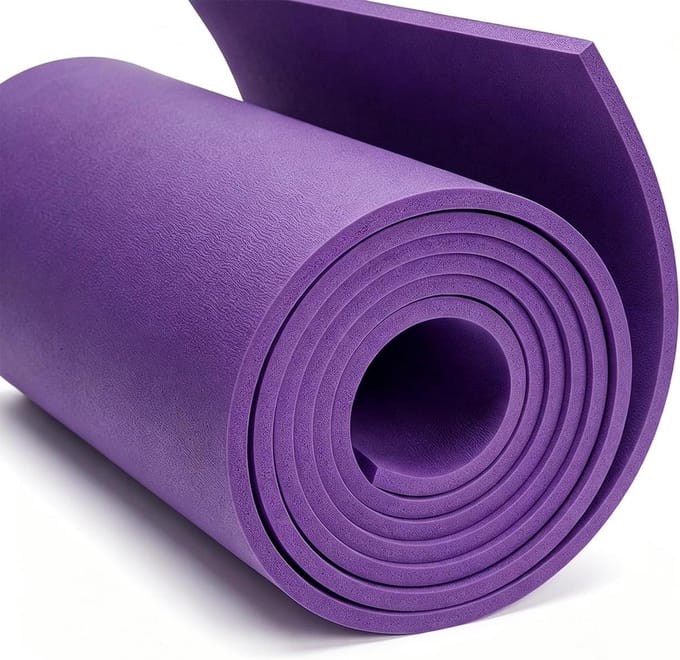 Schuimplaat Schuimrubber - Knutselmateriaal EVA - Creatieve Projecten - Flexibel Duurzaam - 35x200 cm - Donkerpaars