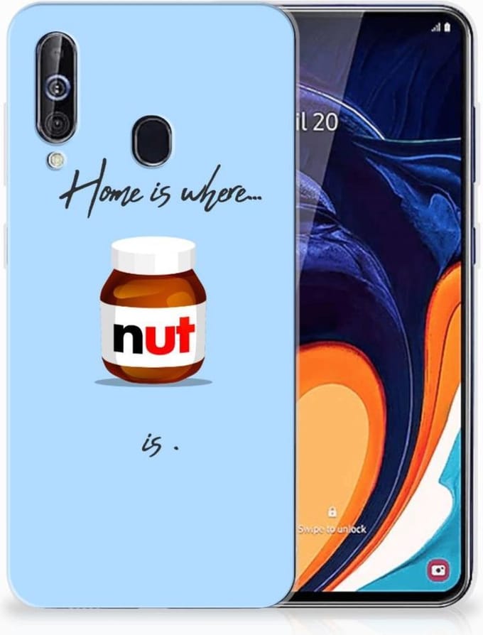 Samsung Galaxy A60 Siliconen Case Nut Home
