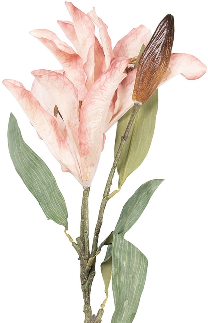 Clayre & Eef Kunstbloem 88 cm Roze Kunststof