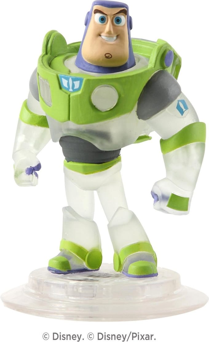 Disney Infinity 1.0 Toy Story-Buzz Lightyear (Crystal) (Diversen) Gebruikt