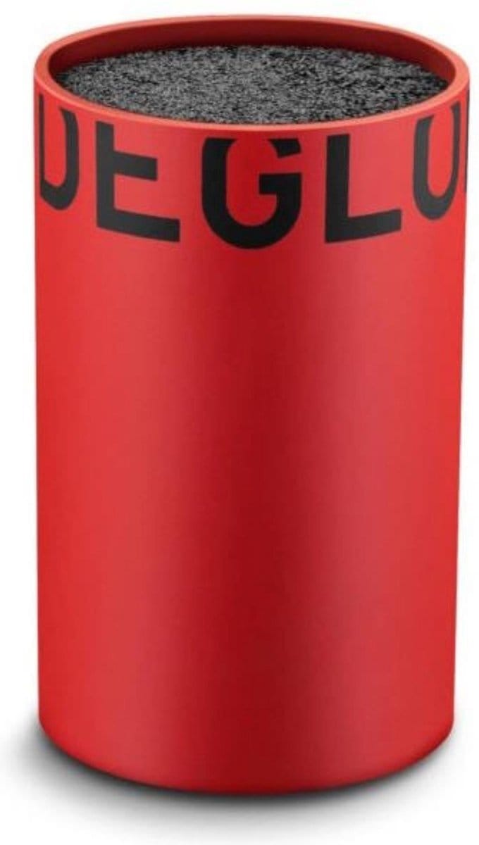 Déglon Kleine rode messenhouder – compact en stijlvol – polypropyleen – 14 cm hoog – veilig opbergen