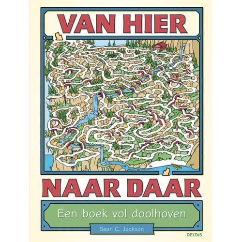 Van Hier Naar Daar - Een Boek Vol Doolhoven - Sean-C. JACKSON