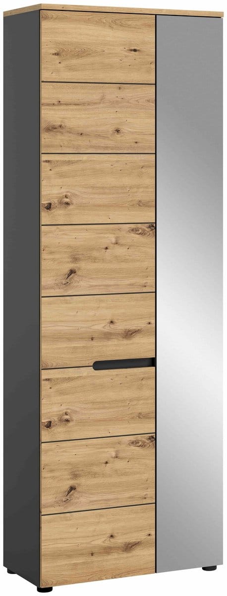 Canu kledingkast Artisan NB basaltgrijs NB - 37x65x190cm