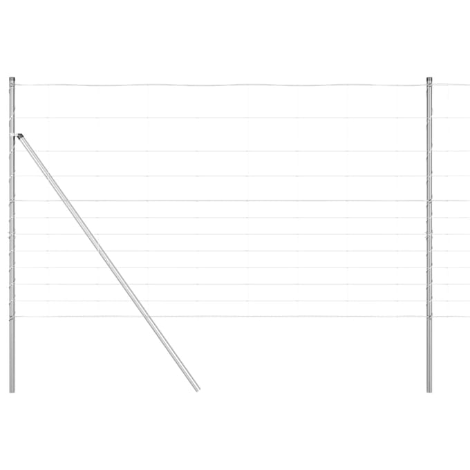 vidaXL - Grond - Fix - Gelast - Draadhek - 50 - x - 1,4 - m - Gegalvaniseerd - staal