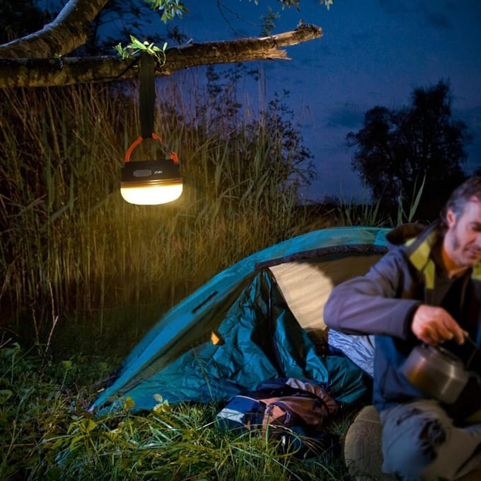 LED's Kampeerlantaarn USB Oplaadbare Kampeerlamp Mini Zaklamp met Magnetische Basis 3 Lichtstanden wit