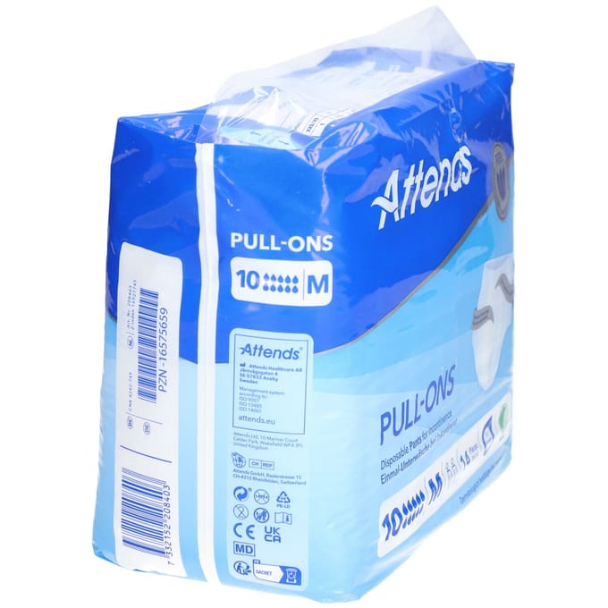 Attends® Slip Pull-Ons 10 Medium 14 Incontinentieslip