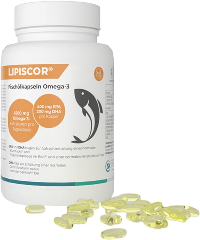 Lipiscor - Visolietabletten - Omega 3 Vetzuren - 120 Capsules