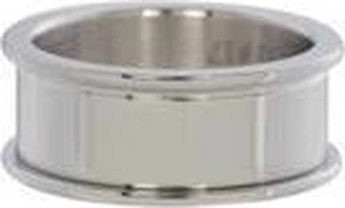 IXXXI Basisring zilverkleurig 8mm - maat 18