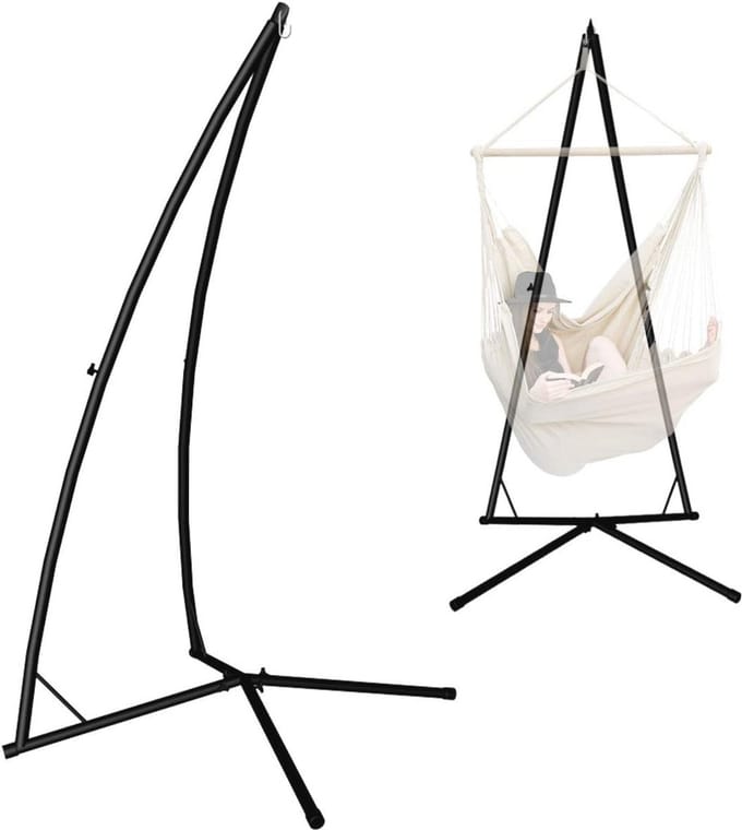 Hangstoelstandaard 215 cm - Kunststof frame met veel stabiliteit