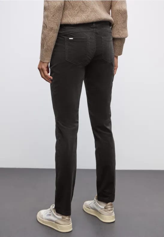 Corduroy broek in casual pasvorm