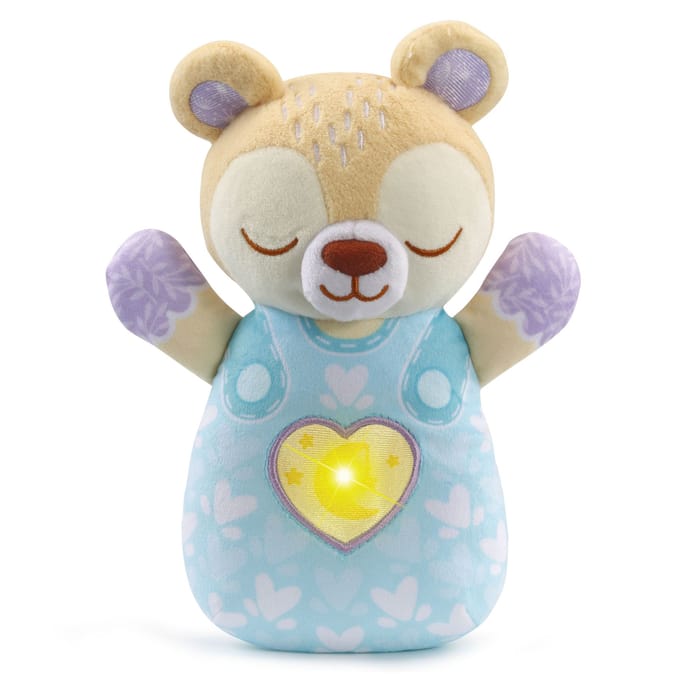 VTech Baby Dromenland Beertje - Interactieve Knuffel - Educatief Speelgoed - Van 1 tot 3 Jaar - Blauw