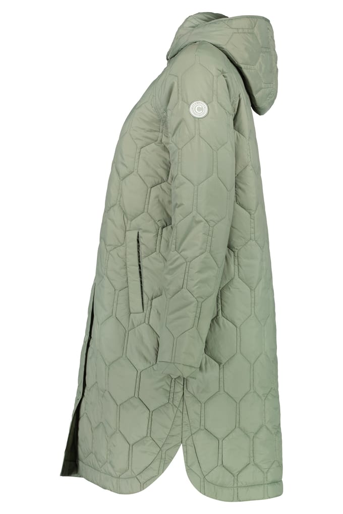 Cars Jeans Solene Polyamide Moss Taglia: S | Cappotti monopetto Outlet | Donna