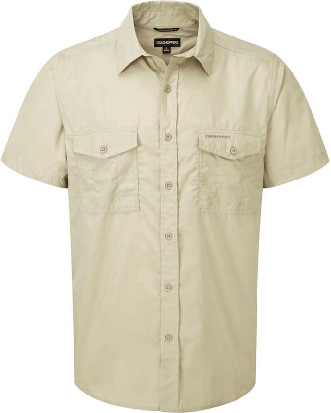 Craghoppers Kiwi Overhemd Met Korte Mouwen Beige M Man