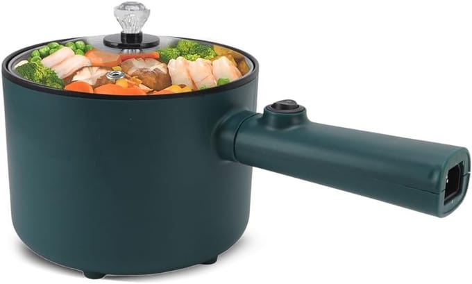 Elektrische hete pot 1.8L - Multicooker voor koken, braden, stomen en stoven