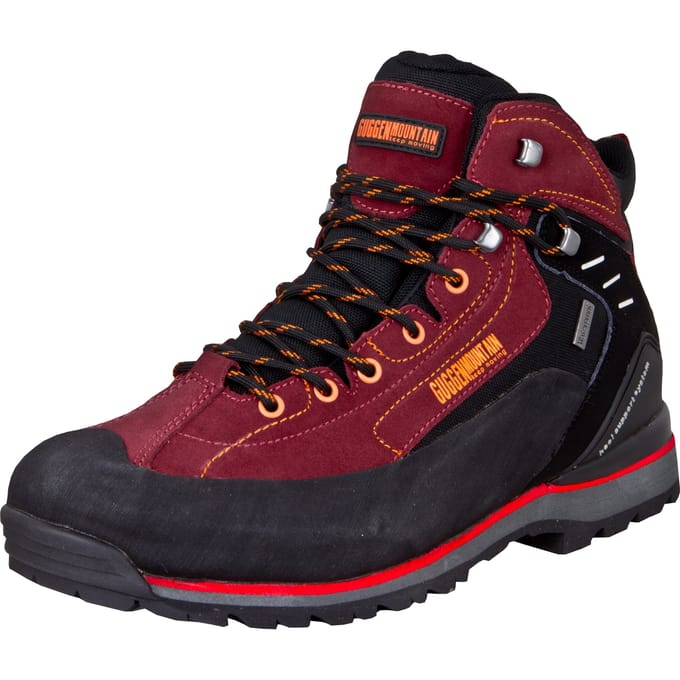 Trekking- en Wandelschoenen voor Heren en Dames, Suède Rood
